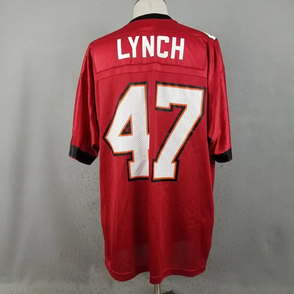 Vintage Tampa Bay Buccaneers Jersey Mens XL NFL Adidas John‎ Lynch 90s